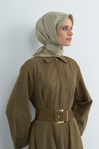 Armine Saf İpek Sura Eşarp-2026 İlkbahar-yaz- 950200d Yeşil