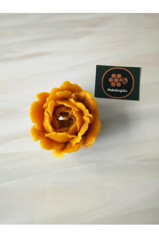 Balmumu Mum Dekoratif Lavanta Süslü Sarma Ve Dökme Açmış Gül Seti Lavanta Süslemeli Beeswax Candle For Gift For Çok Renkli