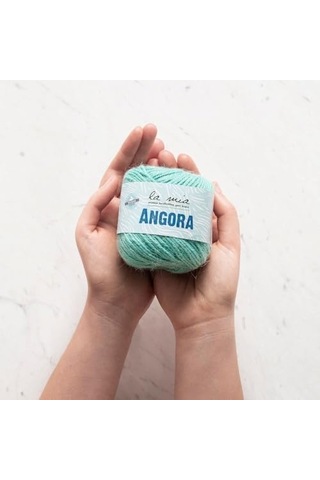 La Mia Angora 50gr Kahverengi El Örgü İpi - L133-33808 50 x 22