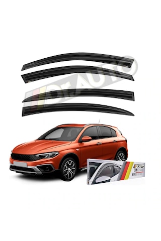 Fiat Egea Cross Cam Rüzgarlığı 4'lü