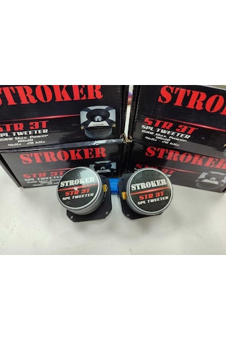 Hdsound Stroker Spl Tweeter 10 Cm Prof Sıstem 150w 4khz 20khz 3t Kare