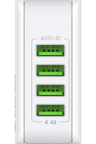 Ldnio A4403 4 Usb Girişli Şarj Adaptörü Beyaz