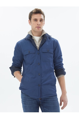 Lacivert Dokuma Mont Lacivert