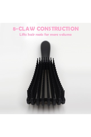 Lemestar Saç Dökülmesini Engelleyen, Kuru/ıslak Saçta Kullanılan, Scalp Masajı Veren Abs Materyalli Çok Renkli Dökülme Önleyici Fırça