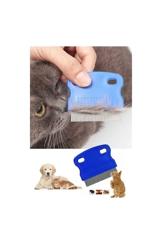 Canelf Kedi Köpek Pire Tarağı, Bit Tarağı, Evcil Hayvan Bit Ve Pire Toplayıcı Tarak