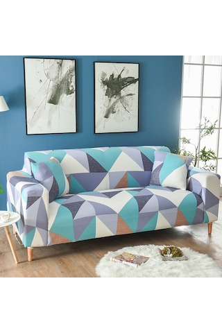 Yifomall Üç Kişilik Koltuk Örtüsü 185-230 Cm, Tam Kapama Lastikli Koltuk Kılıfı, Dayanıklı Malzeme, Ev Dekoru, Pratik Kullanım, Konfor Verici DiğER