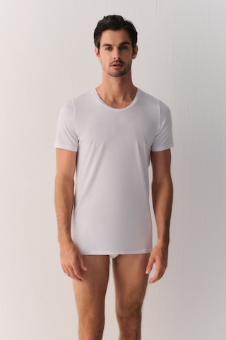 Suwen Smart Cotton Modal T-shirt Sw0004607f101 Beyaz
