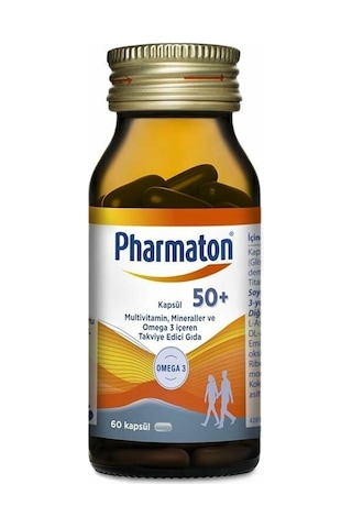 Pharmaton Vitality 50 Plus 60 Kapsül