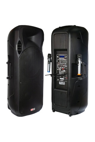 Ls-p1515 Şarjlı Taşınabilir Kule Ses Sistemi 2x15 İnç 1700w