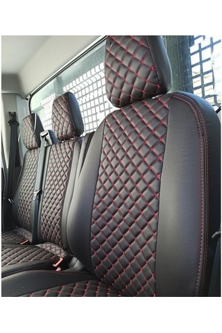 Ford Transit 2021 Araca Özel Deri Tek Kabin Oto Koltuk Kılıfı (500434652)