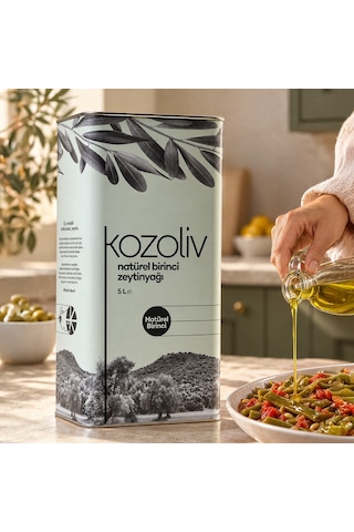 Kozoliv Natürel Birinci Zeytinyağı 2 x 5 L