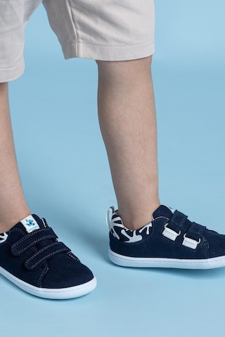 Smart Walker Recycled Canvas Eco Lacivert Barefoot Çocuk Ayakkabı-eco Lacivert
