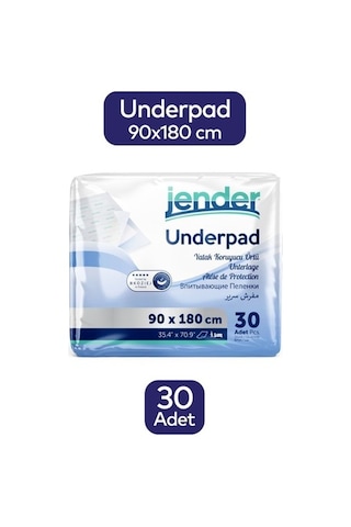 Jender Yatak Koruyucu 90 x 180 CM 3 x 30'lu Jender Yatak Koruyucu 90 x 180 CM 3 x 30'lu