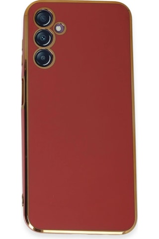Samsung Galaxy M14 5g Kılıf Volet Silikon - Kırmızı