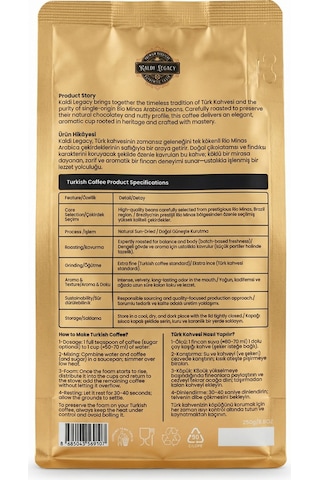 Classic Türk Kahvesi - %100 Arabica Öğütülmüş Kahve 250 Gr