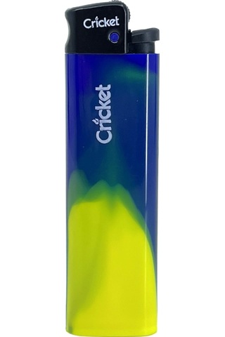 Cricket Taraftar Çakmak Orijnal Boy Taşlı 5'li Set Taraftar Çakmak - Sarı Lacivert