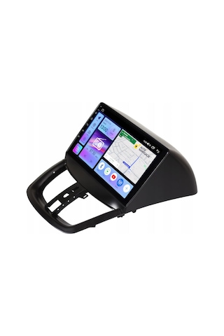 Peugeot 207 Araç Multimedya Android Ekran Carplay Navigasyon Double Teyp 4+64 9" 06-12 Black Cadence