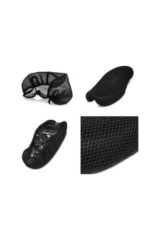 Motosiklet Sele Koltuk Kilifi 3D Çift Kat File / Tüm Motorlar 6Mm 528364570