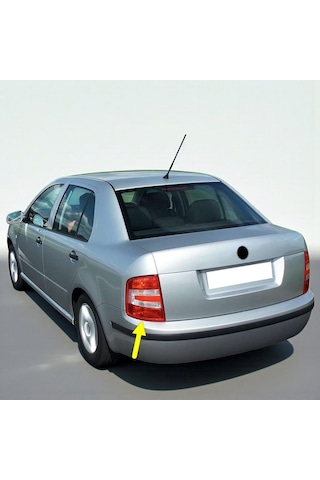 Skoda Fabia Sedan 2005-2008 Sol Arka Stop Lambası 6y9945111d