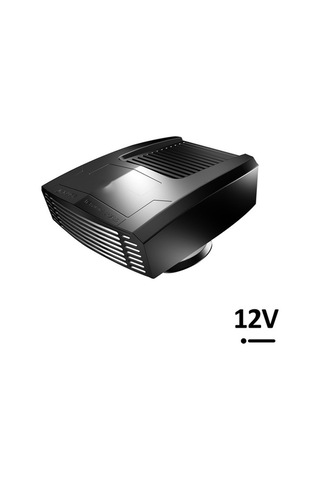 Novahub 12v Araba Isıtıcı, Taşınabilir Kış Defroster, 2 İn 1 Isıtma Soğutma, Sigara Çakmağıyla, 150w, Siyah