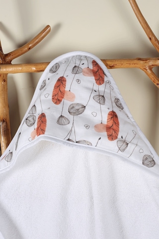 Luckka %100 Pamuk Bebek Havlu Kundak Banyo Havlusu - Ztkundak Standart