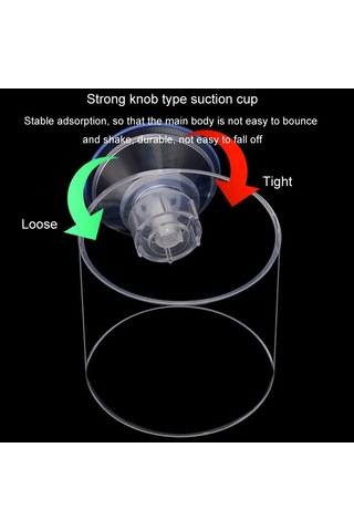 Sones Akrilik Şeffaf Besleme Halkası Balık Tankı Besleyici Yüzen Sabit Balık Besleyici, Özellikler: Büyük Kare