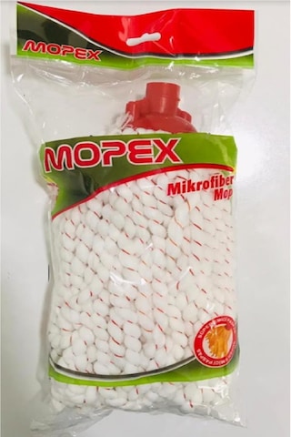 Mopex 1 Adet Mikrofiber Mop 1 Adet Ahşap Sap Takım