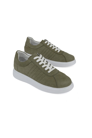 Ziya, Erkek Hakiki Deri Sneaker 1611066z2880 Haki 1611066z2880 610