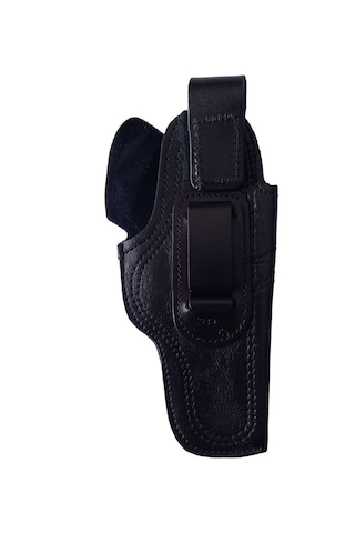 Beretta 81f İçin Uyumlu Çorap Tipi Deri İç Kılıf Metal Maşalı Siyah