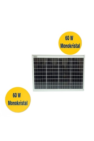 Gesper Energy GES60-36M 60 W 36 Hücre 12 V Monokristal Güneş Paneli