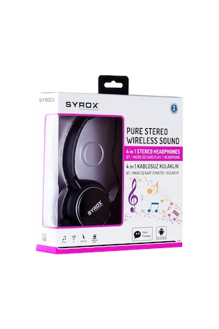 Syrox S16 Bluetooth Kulak Üstü Kulaklık