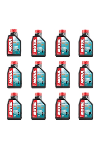 Motul Marine Outboard Tech 2T 2 Zamanlı Tekne Motor Yağı 1 L 12 Adet