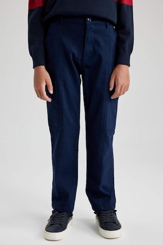 Defacto Erkek Çocuk Kargo Fit Standart Paça Twill Pantolon A4936a823wnnv256 Lacivert