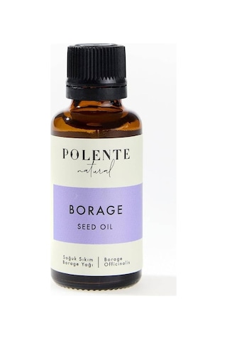 Borage Hodan Yağı,%100 Saf Ve Doğal, Soğuk Sıkım, 30 Ml