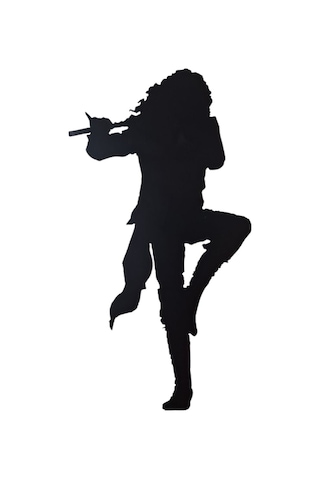 Metal Duvar Süsü Jethro Tull Müzik - Shadowline Serisi
