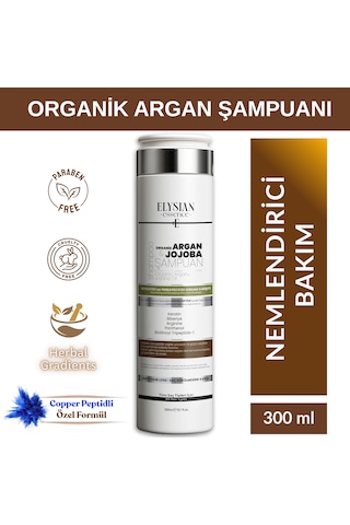 Elysian Essence Argan & Jojoba Organik Şampuan 300 ML