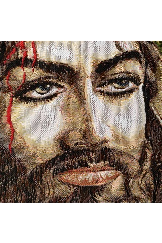 Figüratif Seri-39 Dokuma Goblen Kumaş-Hz. Ali