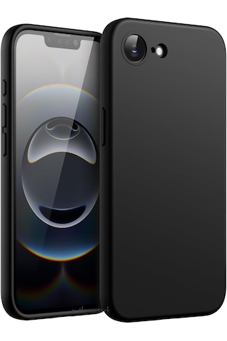 Apple iPhone 16e Uyumlu  Kılıf Renkli Silikon + 9h Ekran Koruyucu Cam Set