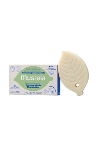 Mustela Shampoo Body Cleansing Bar 75 G