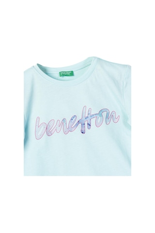 United Colors Of Benetton Kız Çocuk Tshirt Bnt-g21259 001