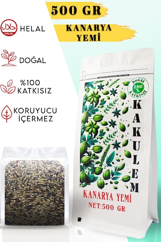 Kakulem Sertifikalı Premium Karışık Kanarya Yemi 500 Gr