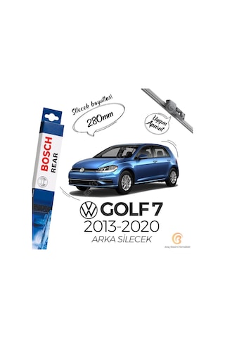Bosch Rear Volkswagen Golf 7 2013 - 2020 Arka Silecek - A282H