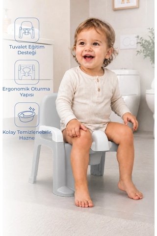 Babyjem Afacan Lazımlık Soft Gri