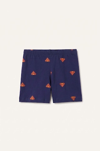 Defacto Superman Lisanslı 2li Lacivert Şortlu Pijama Takımı Erkek Bebek H8148a526hsnv42 Lacivert-nv42