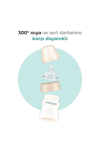 Mamajoo Gold Plus Anti-kolik Biberon, 150 Ml, 0 Ay+