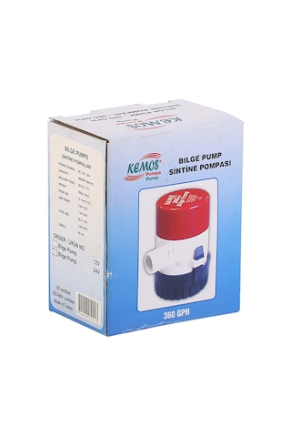 Bilge 360 24 Volt Sintine Pompası