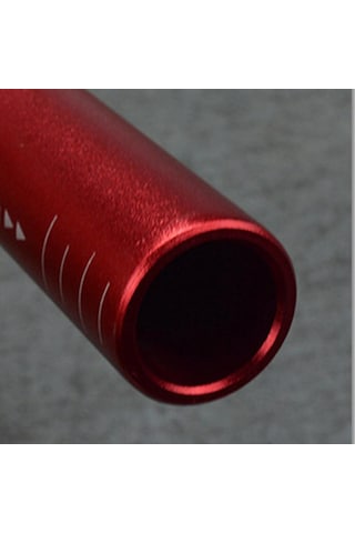 Homyl Bisiklet Gidonu 31.8mm 720/780mm Uzun Kırmızı-720mm Kırmızı 720mm