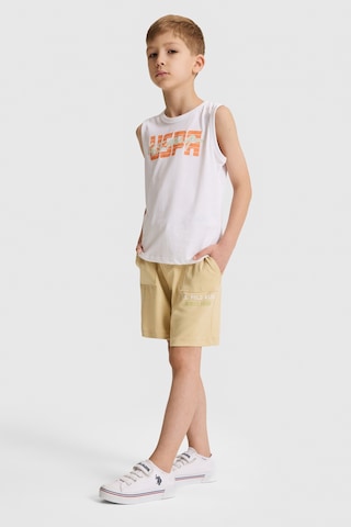 U.S. Polo Assn. U.s. Polo Assn. Erkek Çocuk Bej Şort Örme 50327054-vr011