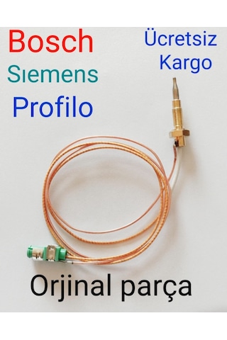 Bosch Uyumlu - Siemens  Ankastre Ocak Termokupl / Emniyet Sensörü 535521056