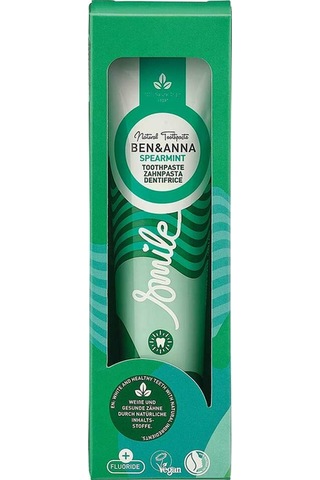 Ben & Anna Florürlü Nane Aromalı Diş Macunu 75 Ml Ferah Nefes Güçlü Mine Vegan